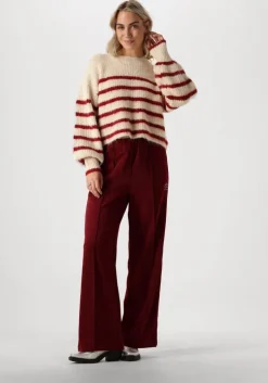 bordeaux co'couture joggingbroek aminacc crease ll pant