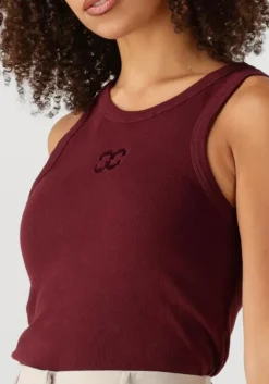 bordeaux co'couture top sahara embroidery tank top