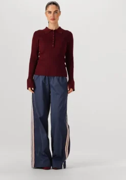 bordeaux co'couture trui bonny polo long sleeve