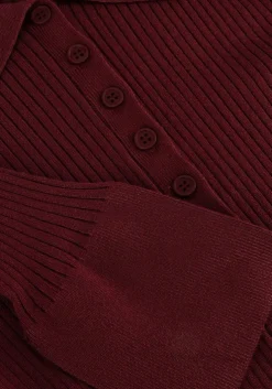 bordeaux co'couture trui bonny polo long sleeve