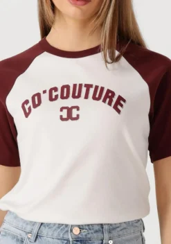 bordeaux co'couture t-shirt edge cc block tee