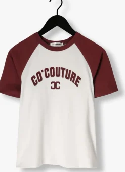 bordeaux co'couture t-shirt edge cc block tee