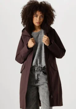 bordeaux elvine gewatteerde jas signy