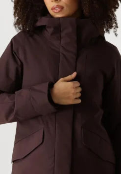 bordeaux elvine gewatteerde jas signy