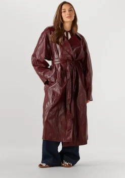 bordeaux ibana leren jas chaim