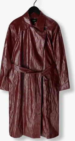 bordeaux ibana leren jas chaim