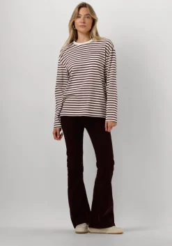 bordeaux lee flared jeans breese