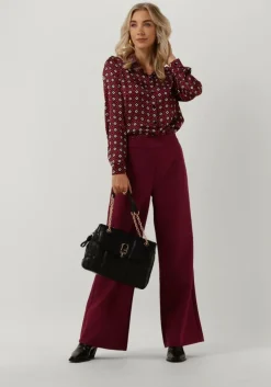 bordeaux liu jo blouses camica ts m/l chiffon stam