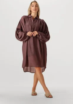 bordeaux mes demoiselles maxi jurk felicia