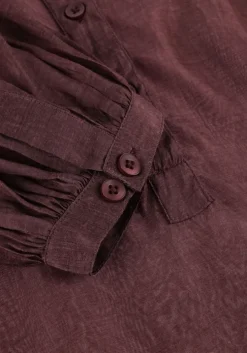 bordeaux mes demoiselles maxi jurk felicia