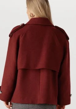 bordeaux modström mantel esmundmd jacket