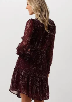 bordeaux moliin mini jurk franceska