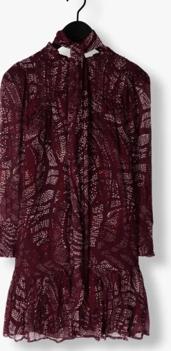 bordeaux moliin mini jurk franceska