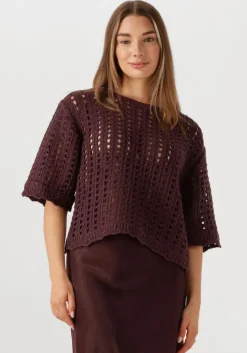 bordeaux msch copenhagen top mschfairyn 2 4 pullover