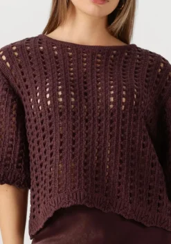 bordeaux msch copenhagen top mschfairyn 2 4 pullover