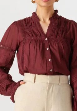 bordeaux neo noir blouses lyla s voile blouse