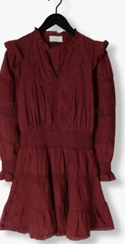 bordeaux neo noir mini jurk aran s voile dress