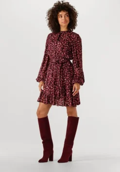 bordeaux notre-v mini jurk nv-gwen