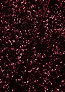 bordeaux omoda atelier mini jurk x iris - ilse