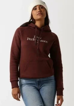 bordeaux peak performance trui w original hood