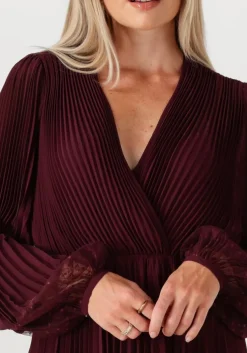 bordeaux twinset milano maxi jurk 252tp2641