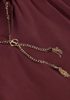 bordeaux twinset milano mini jurk 252tp2291