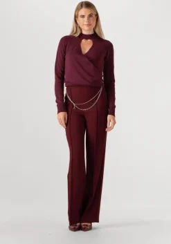 bordeaux twinset milano pantalon 252tp2281