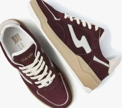 bordeaux via vai lage sneakers sam levi