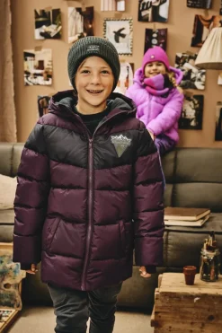 bordeaux z8 gewatteerde jas bodi