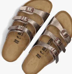bronskleurig birkenstock slippers florida bs