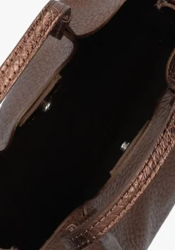 bronskleurig gianni chiarini schoudertas dua 9718