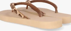 bronskleurig lazamani teenslippers 77.009