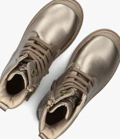 bronskleurig shoesme veterboots nt24w007