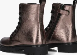 bronskleurig ton & ton veterboots liv