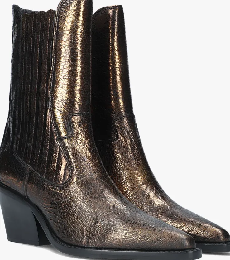 bronzen bronx enkellaarsjes next low cole