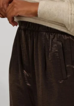bronzen by-bar wijde broek benji metallic pant