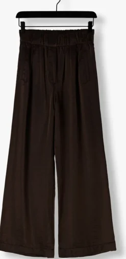 bronzen by-bar wijde broek benji metallic pant