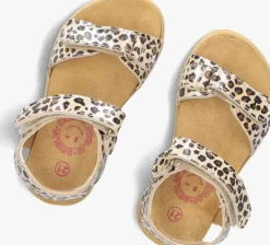 bronzen develab platte sandalen 48492