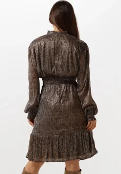 bronzen est'seven midi jurk st trpz dress