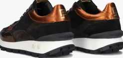 bronzen floris van bommel lage sneakers sfw-10098 blokki