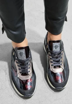 bronzen floris van bommel lage sneakers mari 01.11