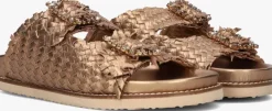 bronzen lina locchi slippers l1284
