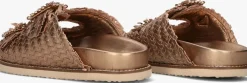 bronzen lina locchi slippers l1284