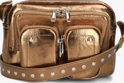 bronzen núnoo schoudertas ellie recycled