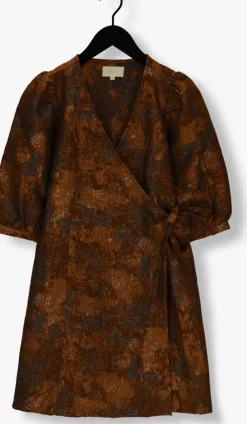 bronzen notre-v mini jurk nv cela dress