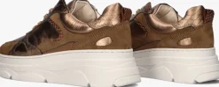 bronzen omoda lage sneakers jana
