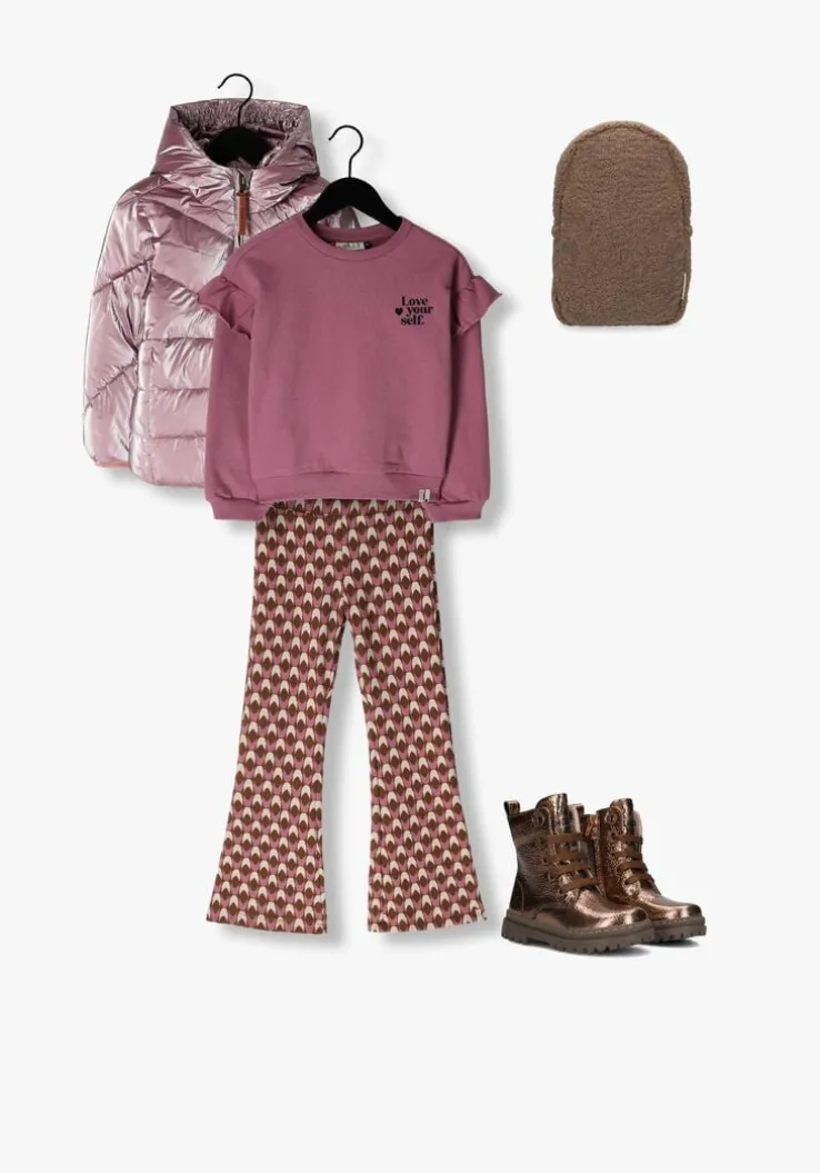 bronzen shoesme veterboots nt24w007