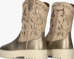 bronzen ton & ton enkelboots uma