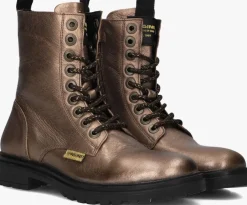 bronzen vingino veterboots julia