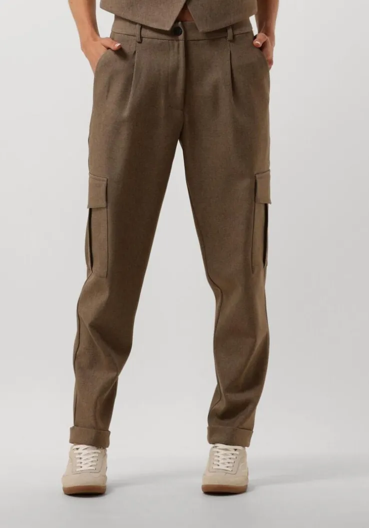 bruine access cargobroeken d44-5087-158